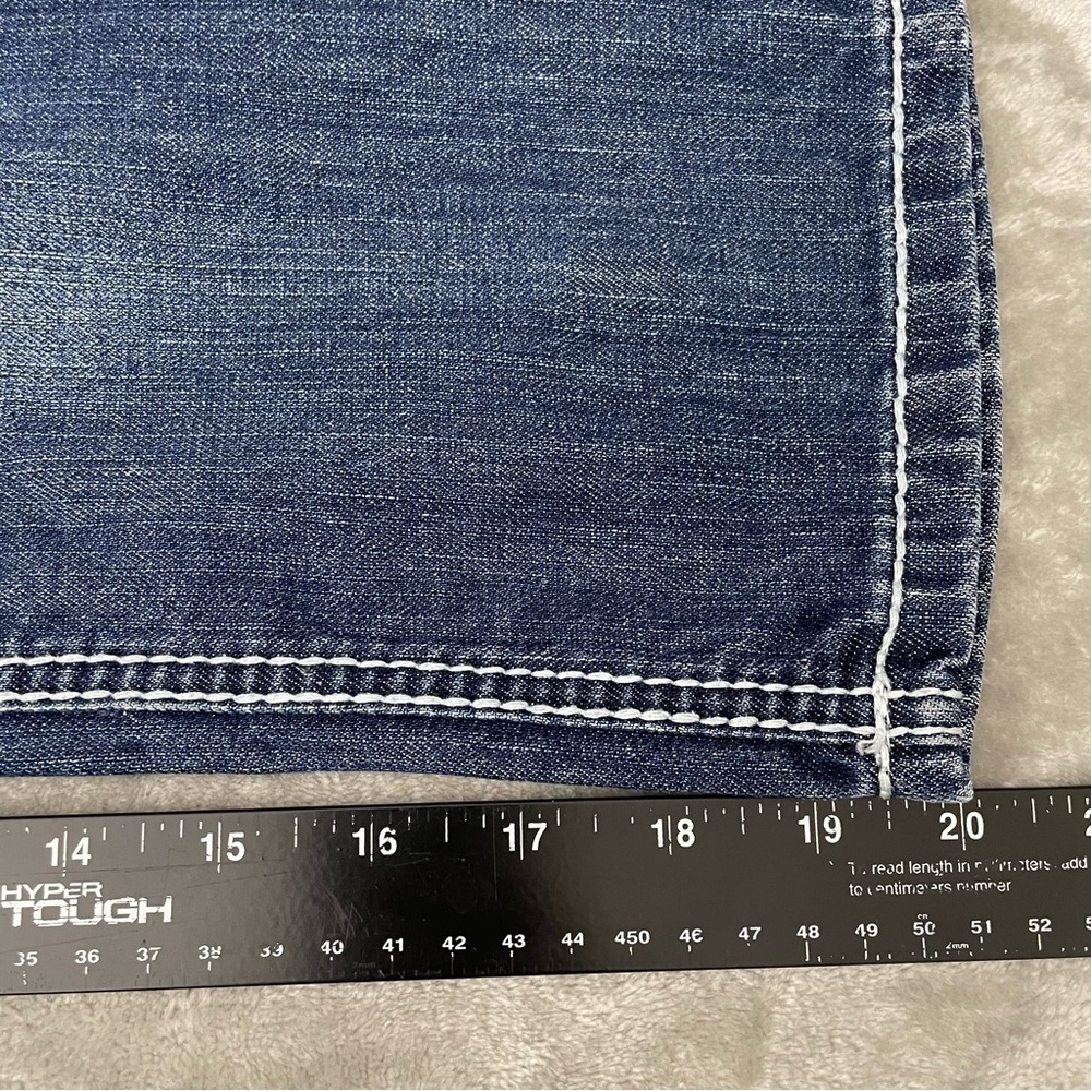 Adiktd Dark Wash Denim Jean Capris Women's Size 0 / 26 Y2K Style - Picture 10 of 10